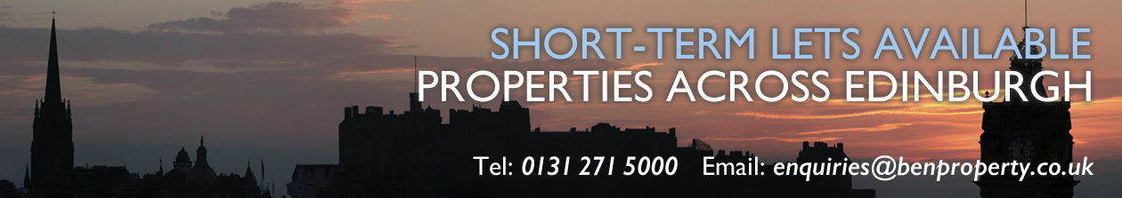 Short Term Lets in Edinburgh